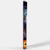 Halloween Bulldog mit Pumpkins Beängstigend Case-Mate iPhone Hülle (Rückseite / Rechts)