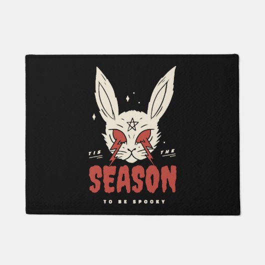 Halloween Bunny Fußmatte (Vorderseite)