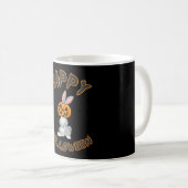 Halloween Bunny Rabbit Pumpkin Horror Geschenk Ide Kaffeetasse (VorderseiteRechts)
