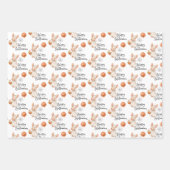 Halloween Bunny Wrapping Paper Sheets Geschenkpapier Set (Vorderseite 3)