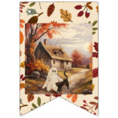 Halloween buntes Banner (Erste Fahne)