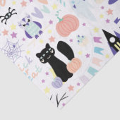 Halloween-buntes Geschäft Seidenpapier (Detail)