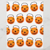 Halloween-Bürofeier Flyer (Hinten)
