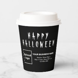 Halloween Business Black Paper Cup Pappbecher