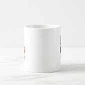 Halloween Business Office Manager Funny Front Pump Kaffeetasse (Mittel)