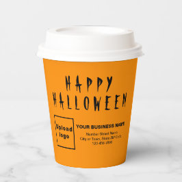 Halloween Business Orange Paper Cup Pappbecher