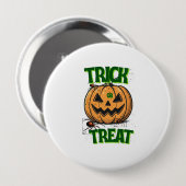 Halloween button (Vorne & Hinten)