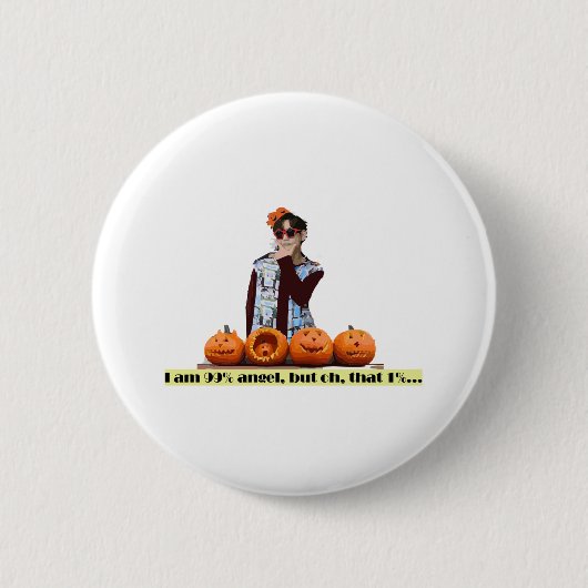 Halloween Button (Vorderseite)