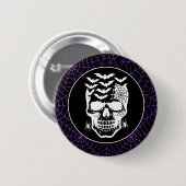 Halloween button (Vorne & Hinten)