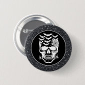 Halloween Button (Vorne & Hinten)