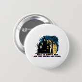 Halloween Button (Vorne & Hinten)