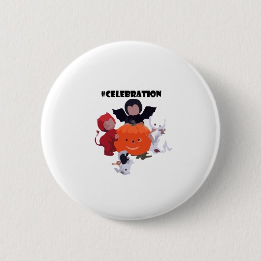 Halloween Button (Vorderseite)