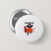 Halloween Button (Vorne & Hinten)