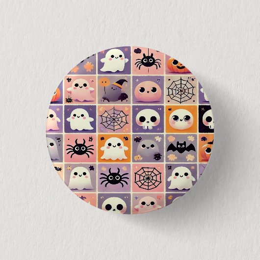 Halloween Button (Vorderseite)
