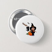 Halloween Button (Vorne & Hinten)