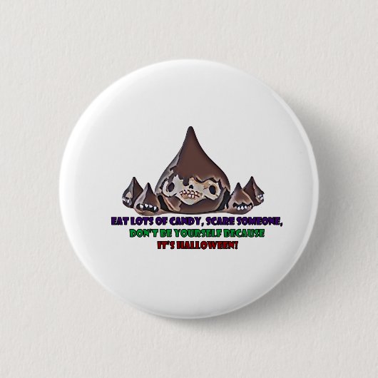 Halloween Button (Vorderseite)
