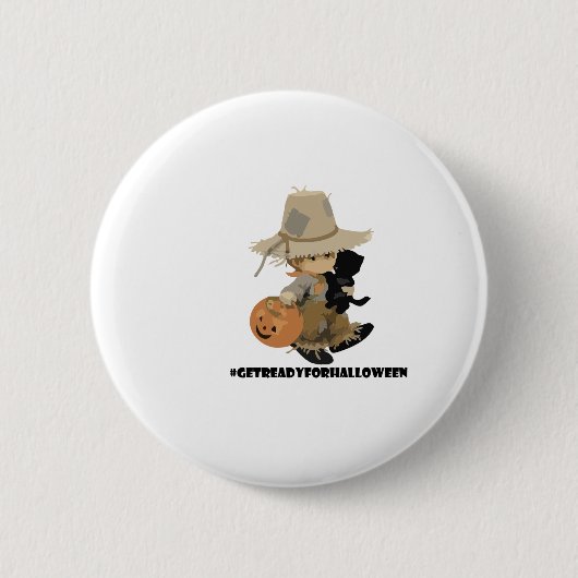 Halloween Button (Vorderseite)