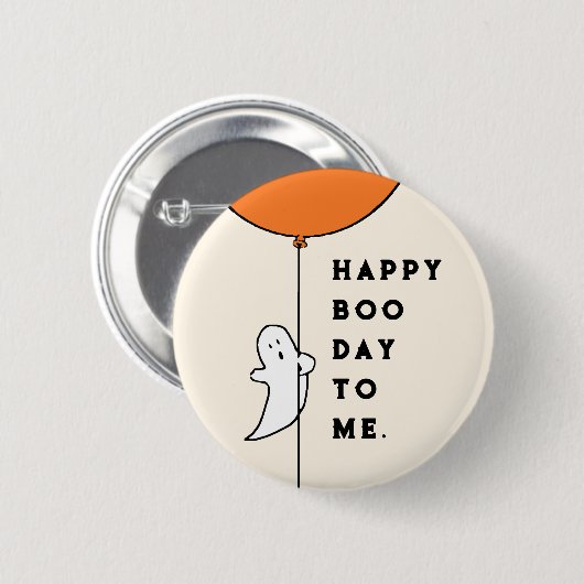 Halloween Button (Vorne & Hinten)