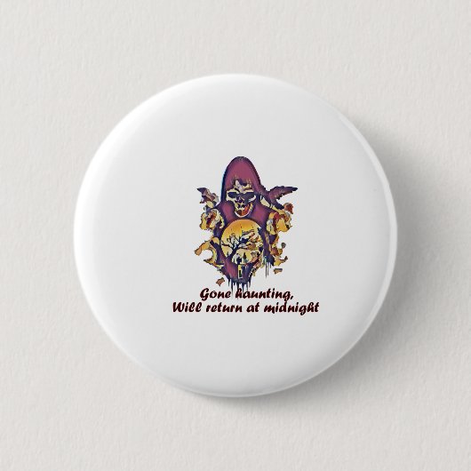 Halloween Button (Vorderseite)
