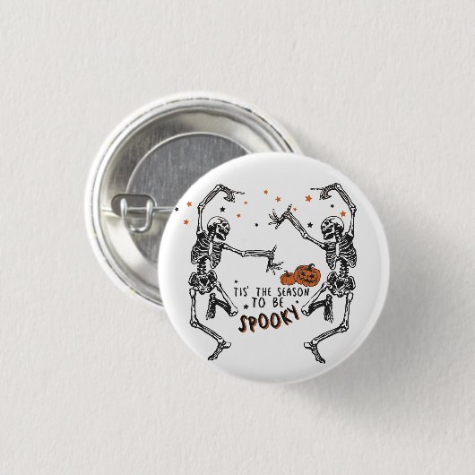 Halloween Button (Vorne & Hinten)