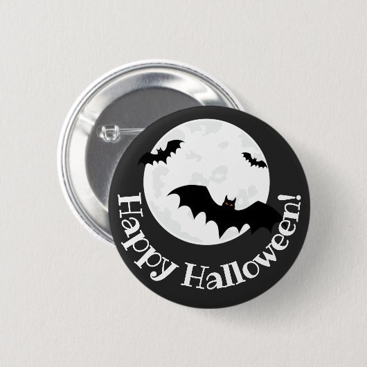 Halloween Button (Vorne & Hinten)