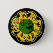 Halloween Button (Vorderseite)