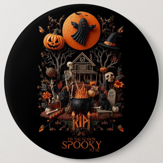 halloween button (Vorderseite)