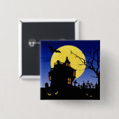 Halloween Button (Vorne & Hinten)