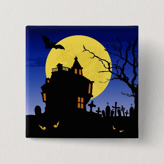 Halloween Button (Vorderseite)