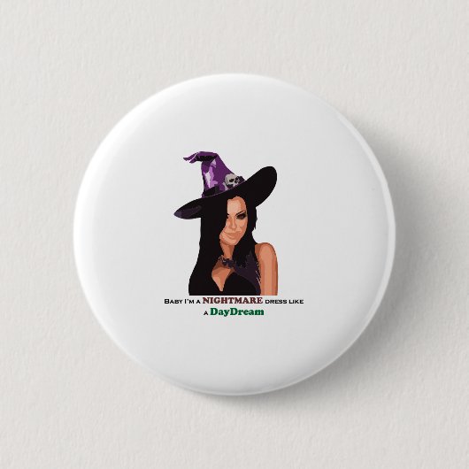 Halloween Button (Vorderseite)