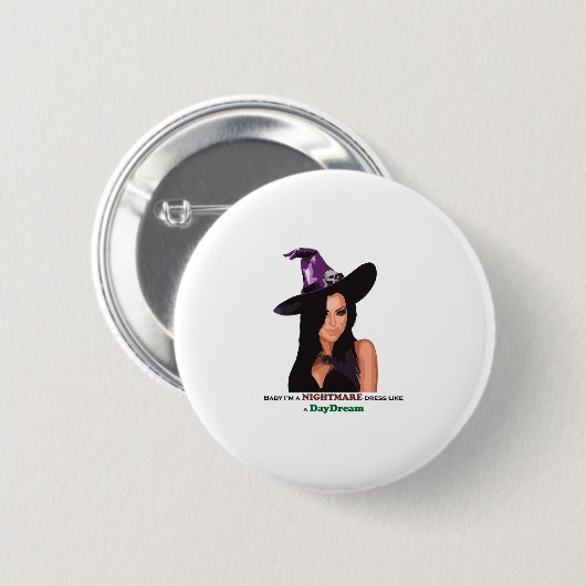 Halloween Button (Vorne & Hinten)