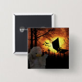 Halloween Button (Vorne & Hinten)