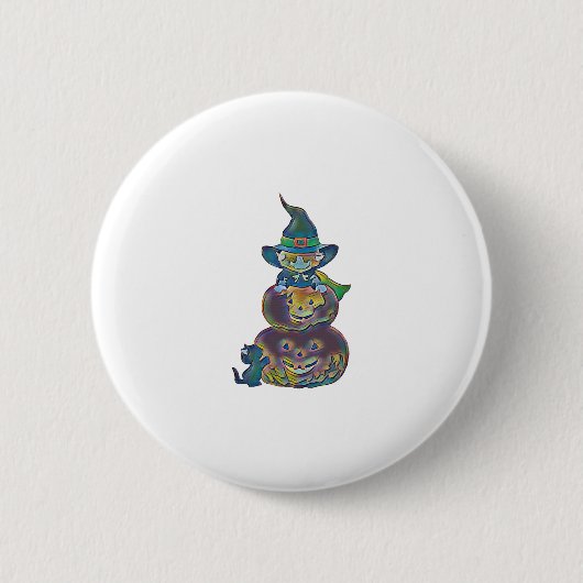 Halloween Button (Vorderseite)