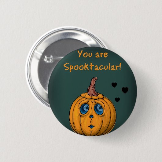Halloween Button (Vorne & Hinten)