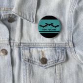 Halloween-Button, Aquamarin Button (Beispiel)