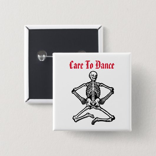 Halloween-Button Button (Vorne & Hinten)