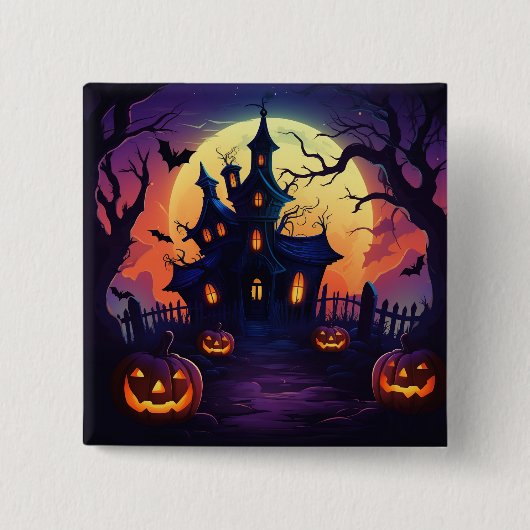 Halloween-Button Button (Vorderseite)