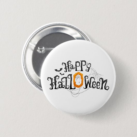 Halloween-Button Button (Vorne & Hinten)