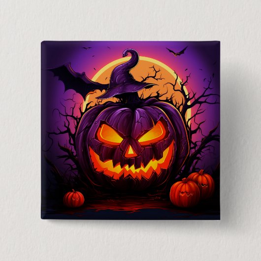 Halloween-Button Button (Vorderseite)