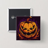 Halloween-Button Button (Vorne & Hinten)
