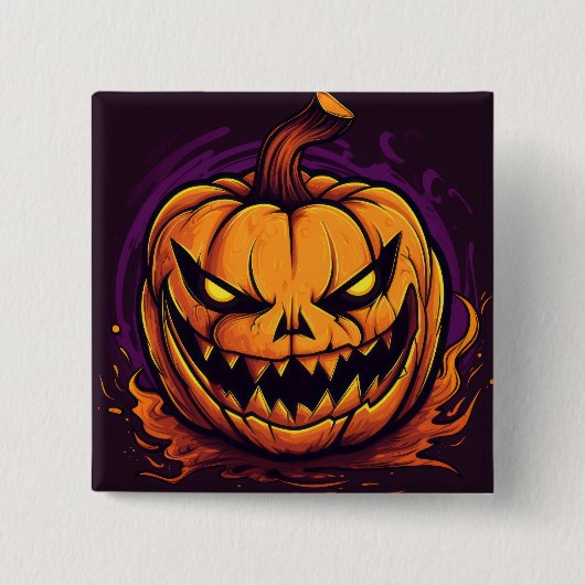 Halloween-Button Button (Vorderseite)