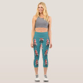 halloween Button Capri Leggings (Vorderseite)