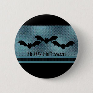 Halloween-Button, dunkelblau Button
