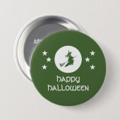 Halloween Button, grün Button (Vorne & Hinten)