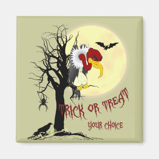 Halloween Buzzard Trick oder Treat Magnet