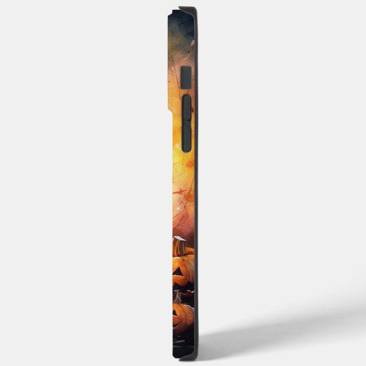 Halloween Cairn Terrier mit Pumpkins Beängstigend Case-Mate iPhone Hülle (Rückseite / Links)