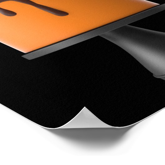 Halloween Cake Poster (Ecke)