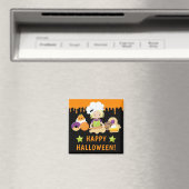 Halloween Cakes und Baking Blonde Girl Magnet (In Situ (Geschirrspüler))