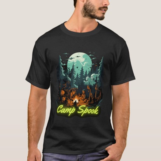 Halloween Camp Spook T-Shirt (Vorderseite)