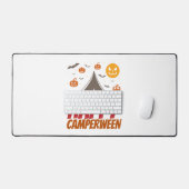 Halloween Camper Camping Außenbereich Schreibtischunterlage (Tastatur & Maus)